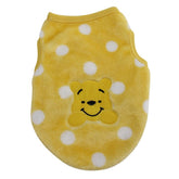 KUTKUT Puppy Clothes for Small Dog & Cat Boy Girl | Winter Warm Cute Smiley Bear Pattern Sweaters for Shih Tzu, Maltese, Yorkie Male Female-T-Shirt-kutkutstyle